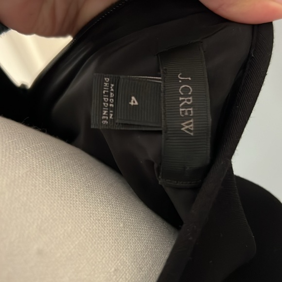 Black Jcrew Dress with Bell Sleeves, size 4 - Picture 3 of 5